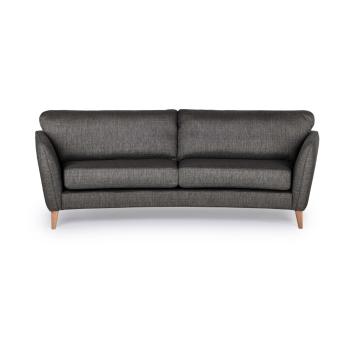 Antracytowa sofa Scandic Oslo, 245 cm
