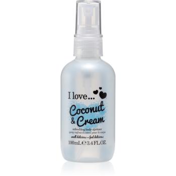 I love... Coconut & Cream odświeżający spray do ciała 100 ml