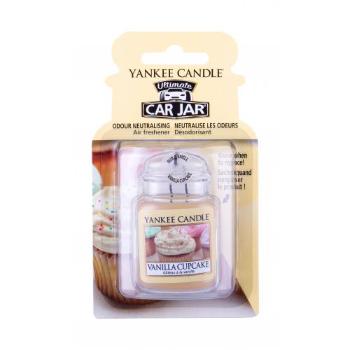 Yankee Candle Vanilla Cupcake Car Jar 1 szt zapach samochodowy unisex Uszkodzone opakowanie
