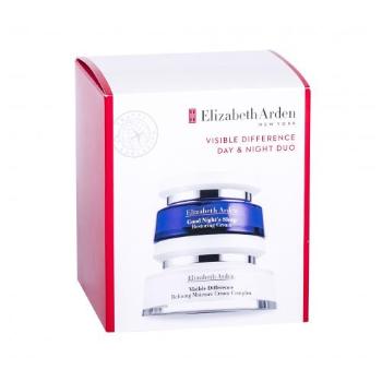 Elizabeth Arden Visible Difference zestaw Krem na dzień 100 ml + Krem na noc Good Night´s Sleep 50 ml dla kobiet Uszkodzone pudełko