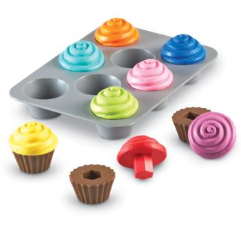 Learning Resources ® Smart Snacks® Shape Sorting Cupcakes