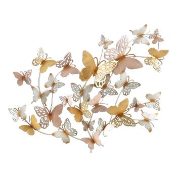 Metalowa dekoracja ścienna 132x95,5 cm Butterflies – Mauro Ferretti
