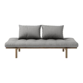 Szara rozkładana sofa 200 cm Pace – Karup Design
