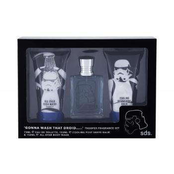 Star Wars Stormtrooper zestaw Edt 75 ml + Żel pod prysznic 150 ml + Balsam po goleniu 150 ml dla mężczyzn