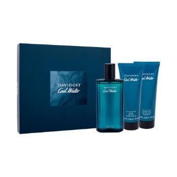 Davidoff Cool Water zestaw Edt 125 ml + Balsam po goleniu 75 ml + Żel pod prysznic 75 ml dla mężczyzn