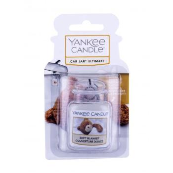 Yankee Candle Soft Blanket Car Jar 1 szt zapach samochodowy unisex Uszkodzone opakowanie