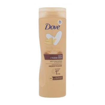 Dove Body Love Care + Visible Glow Self-Tan Lotion 400 ml samoopalacz dla kobiet Medium To Dark