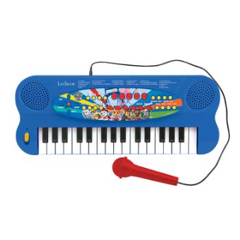 LEXIBOOK Paw Patrol - Pianino z 32 klawiszami i mikrofonem