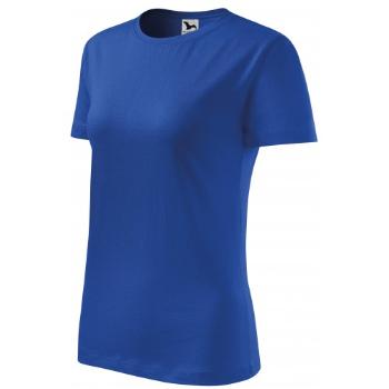 Klasyczna koszulka damska, królewski niebieski, 2XL