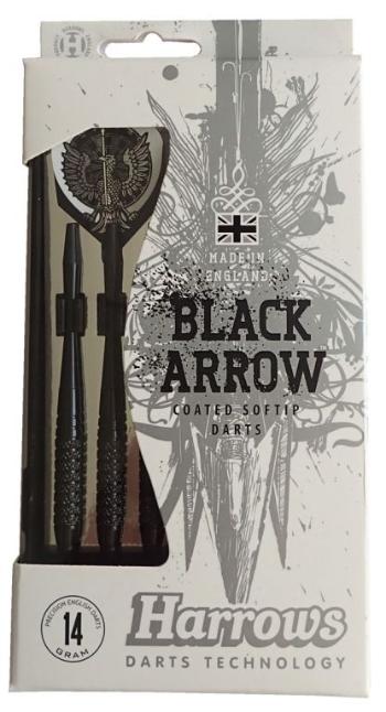 Rzutki z plastikową końcówką HARROWS SOFT BLACK ARROW 18g