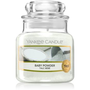 Yankee Candle Baby Powder świeczka zapachowa Classic mała 104 g