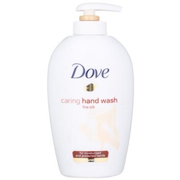 Dove Silk Fine mydło w płynie z dozownikiem biała orchidea 250 ml