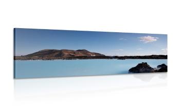 Obraz błękitna zatoka - 150x50