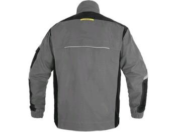 Bluzka CXS STRETCH, męska, szaro-czarna, rozmiar 60