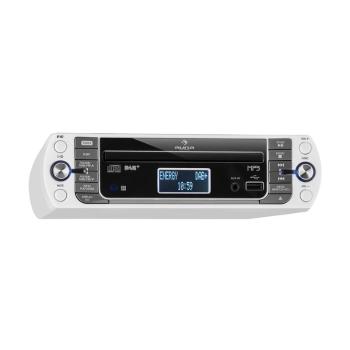 Auna KR-400 CD, radio kuchenne, DAB+/PLL FM radio, CD/MP3 odtwarzacz, białe