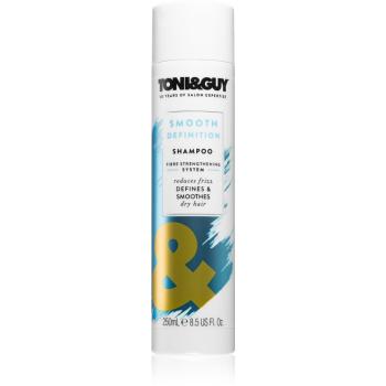TONI&GUY Smooth Definition szampon wygładzający do włosów suchych, trudno poddających się stylizacji 250 ml