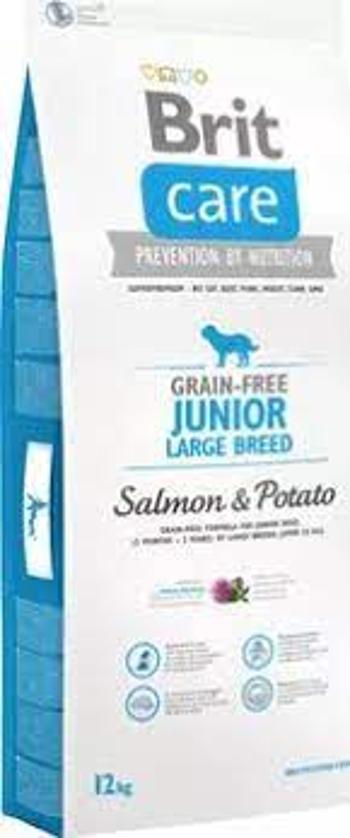 Brit Care dog Bezzbożowy Junior Large Breed Łosoś i Ziemniaki - 1kg