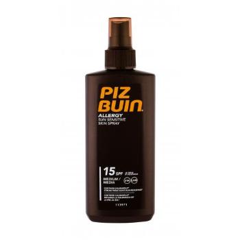 PIZ BUIN Allergy Sun Sensitive Skin Spray SPF15 200 ml preparat do opalania ciała unisex uszkodzony flakon