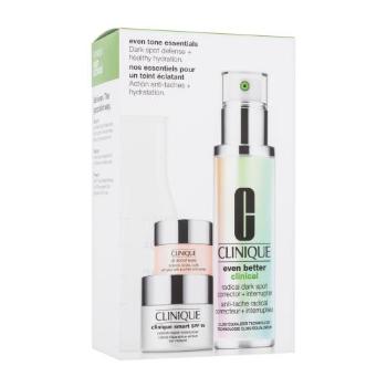 Clinique Even Tone Essentials zestaw Serum do twarzy 50 ml + krem pod oczy 5 ml + krem do twarzy na dzień 15 ml dla kobiet