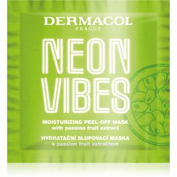 Dermacol Neon Vibes maska złuszczająca o działaniu nawilżającym 8 ml