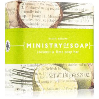 The Somerset Toiletry Co. Exotic Edition Square Soaps mydło w kostce do ciała Coconut & Lime 150 g