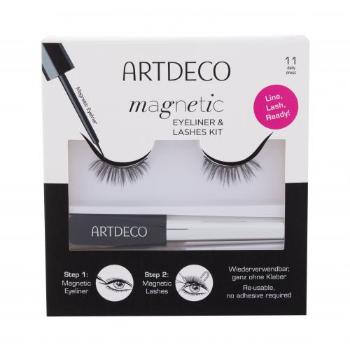 Artdeco Magnetic Eyeliner & Lashes Kit zestaw Magnetyczne szczuczne rzęsy 1 para + Eyeliner 5 ml dla kobiet 11 Daily Dress