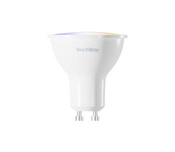 TechToy - LED RGB Inteligentna ściemniana żarówka GU10/4,5W/230V 2700-6500K Wi-Fi