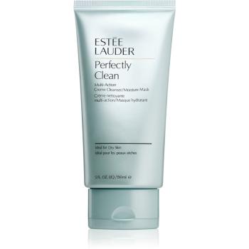 Estée Lauder Perfectly Clean Multi-Action Creme Cleanser/Moisture Mask krem oczyszczający do skóry suchej 150 ml