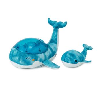 cloud-b® Tranquil rodzina wielorybów, niebieski