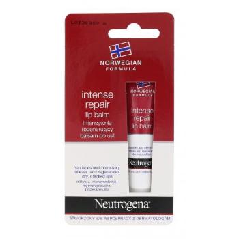 Neutrogena Norwegian Formula Intense Repair 15 ml balsam do ust dla kobiet Uszkodzone opakowanie