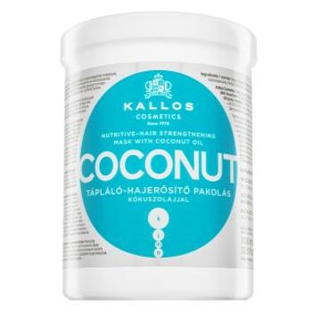 Kallos Coconut Nutritive-Hair Strengthening Mask maska wzmacniająca do wszystkich rodzajów włosów 1000 ml
