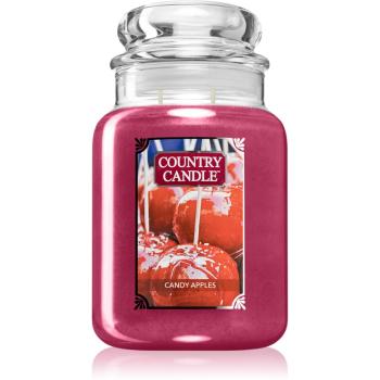 Country Candle Candy Apples świeczka zapachowa 680 g