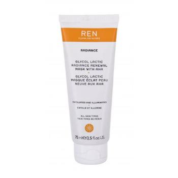 REN Clean Skincare Radiance Glycol Lactic Radiance Renewal AHA 75 ml maseczka do twarzy dla kobiet