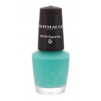 Dermacol Neon 5 ml lakier do paznokci dla kobiet 37 Neon Aqua Blu