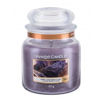 Yankee Candle Dried Lavender & Oak 411 g świeczka zapachowa unisex