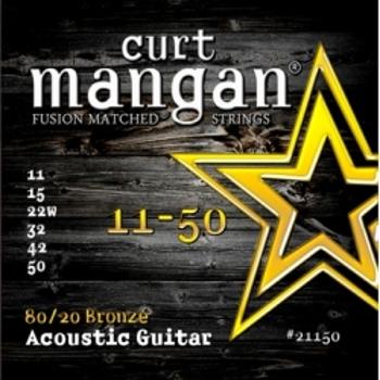 Curt Mangan 11-50 80/20 Bronze 21150 Struny Do Gitary Akustycznej