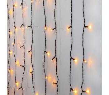 Eglo 411526 - LED Zewnętrzna kurtyna bożonarodzeniowa GOLDEN 120xLED 2m IP44 ciepła biel
