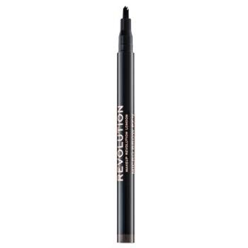 Makeup Revolution Micro Brow Pen - Medium Brown kredka do brwi 1 ml