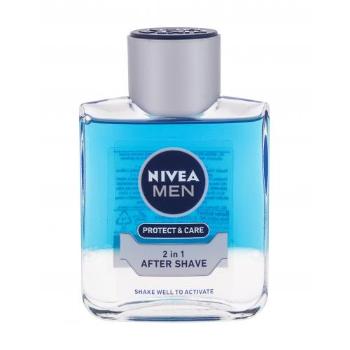 Nivea Men Protect & Care 2in1 100 ml woda po goleniu dla mężczyzn Uszkodzone pudełko