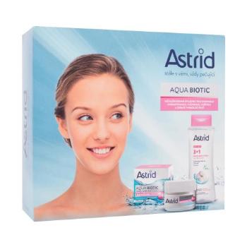 Astrid Aqua Biotic zestaw Krem do twarzy na dzień i na noc 50 ml + woda micelarna 3w1 400 ml dla kobiet