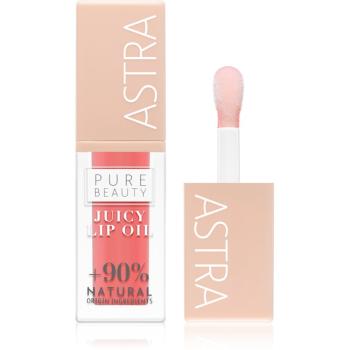 Astra Make-up Pure Beauty Juicy Lip Oil odżywczy błyszczyk do ust odcień 01 Peach 5 ml