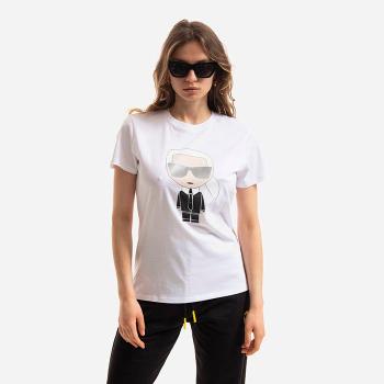 Koszulka Karl Lagerfeld Ikonik Karl T-Shirt 210W1721 100