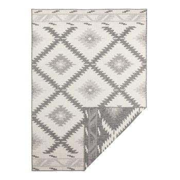 Szaro-kremowy dywan odpowiedni na zewnątrz NORTHRUGS Malibu, 150x80 cm