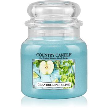 Country Candle Cilantro, Apple & Lime świeczka zapachowa 453 g