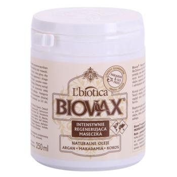 L’biotica Biovax Natural Oil maseczka rewitalizująca dla doskonałego wyglądu włosów 250 ml