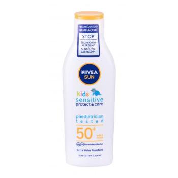 Nivea Sun Kids Protect & Sensitive Sun Lotion SPF50+ 200 ml preparat do opalania ciała dla dzieci