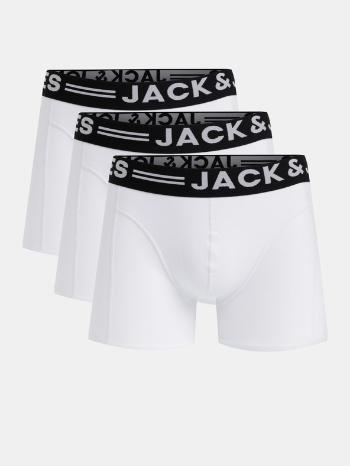 Jack & Jones Sense 3-pack Bokserki Biały
