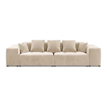 Beżowa aksamitna sofa 320 cm Rome Velvet - Cosmopolitan Design