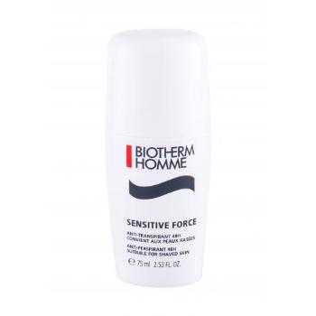 Biotherm Homme Sensitive Force 75 ml antyperspirant dla mężczyzn