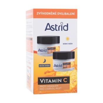 Astrid Vitamin C Duo Set zestaw Krem do twarzy na dzień 50 ml + krem do twarzy na noc 50 ml dla kobiet